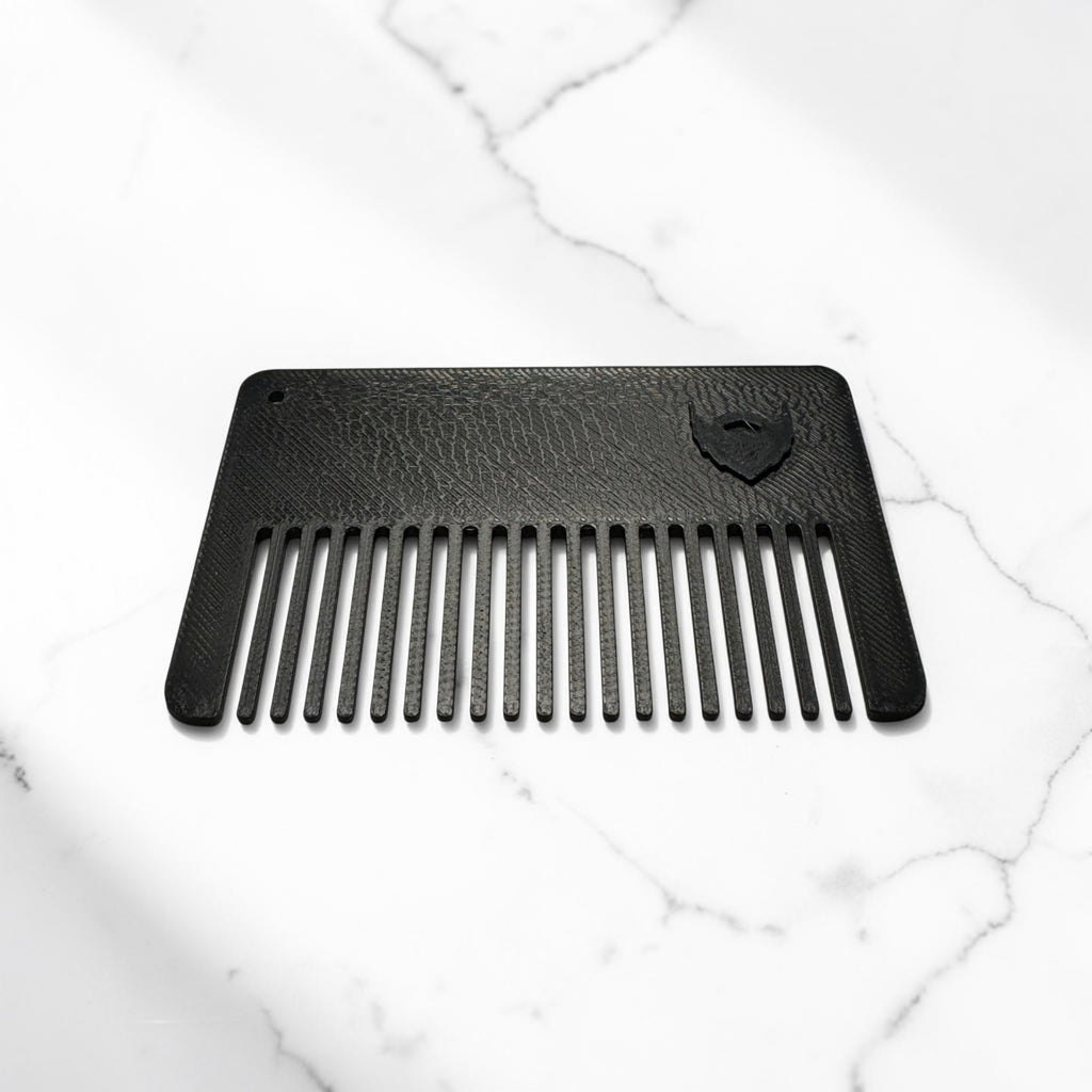 Wallet Beard Comb – Compact Travel Grooming Comb